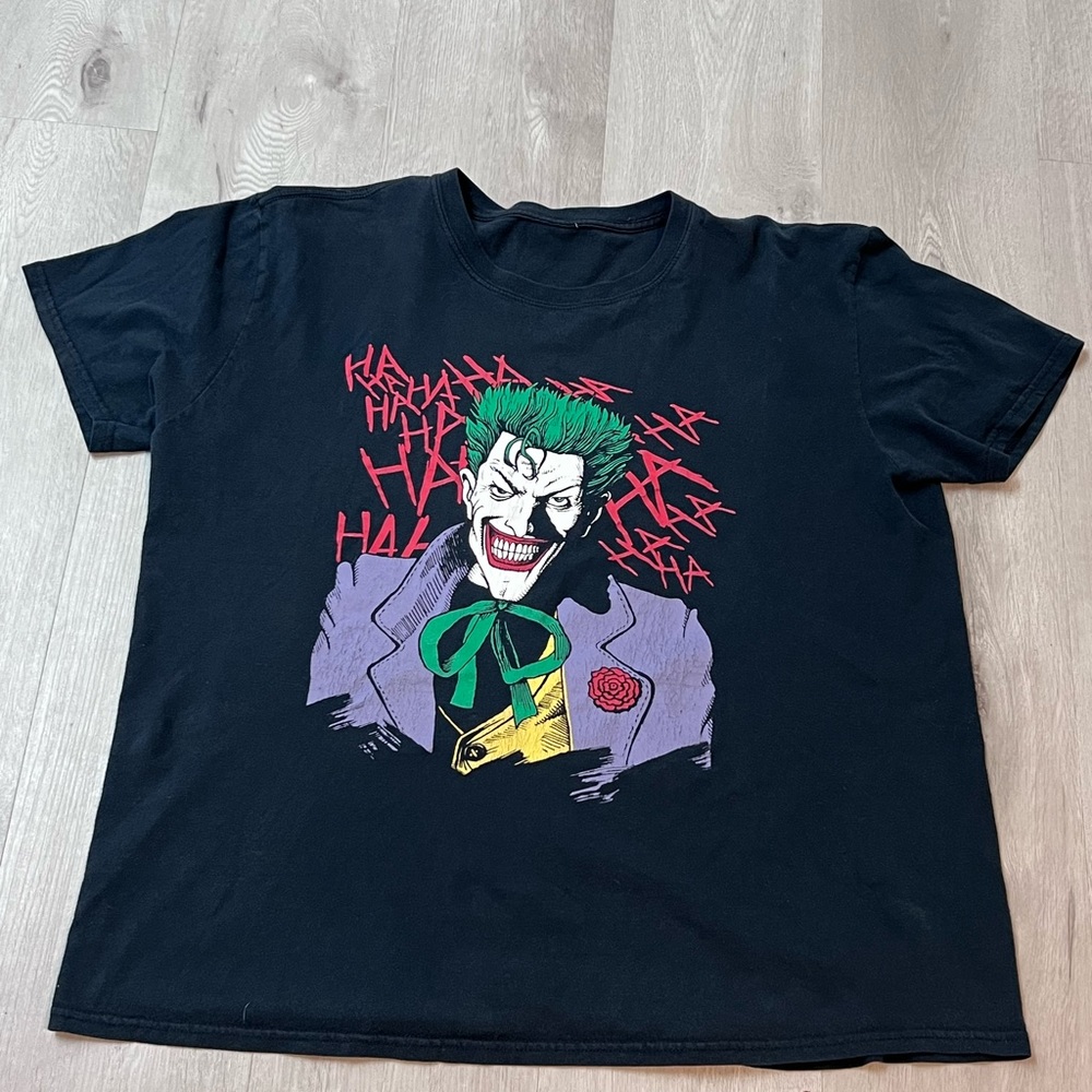 Vintage DC Comic The Joker Men’s size XL T-Shirt tee Batman Changes DC Comics